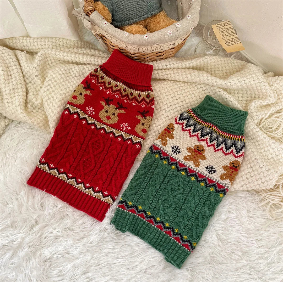 Smaller Dog Christmas Jumper - Cosy Knit