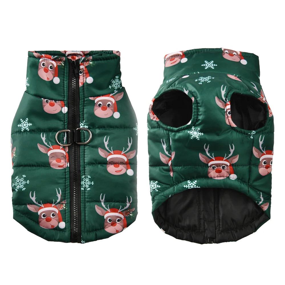 Waterproof Festive Dog Coat