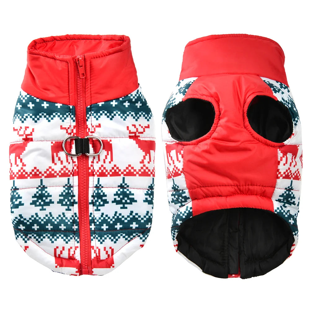 Waterproof Festive Dog Coat