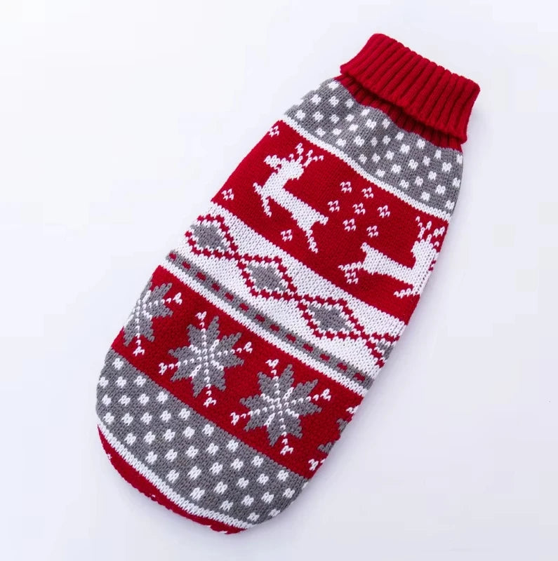 Larger Dog Christmas Dog Jumper - Cosy Knit