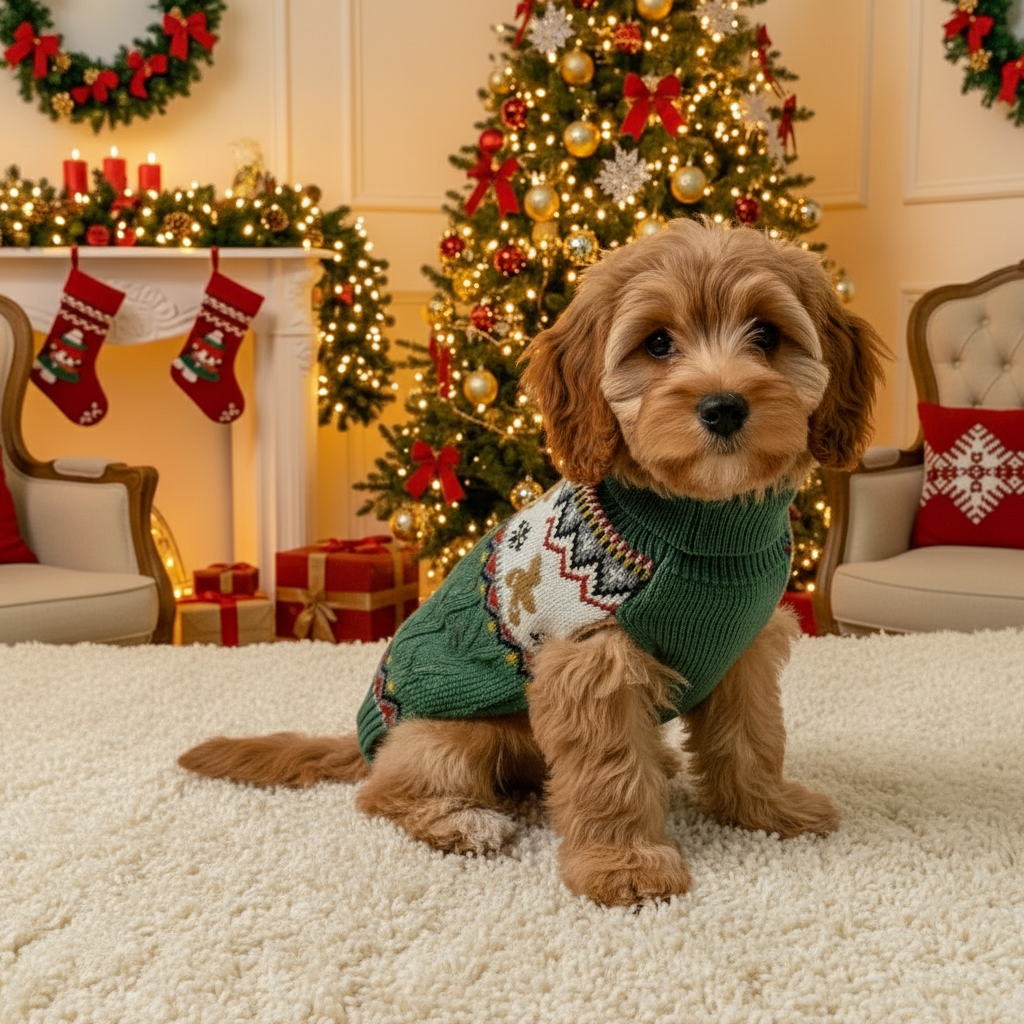 Smaller Dog Christmas Jumper - Cosy Knit